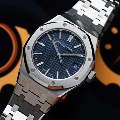 audemars piguet royal oak 50th anniversary blue dial|audemars piguet royal oak selfwinding.